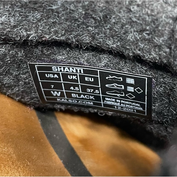 KALSO Earth Shanti Wool & Wood Negative Heel Clogs / Mules - Picture 5 of 12